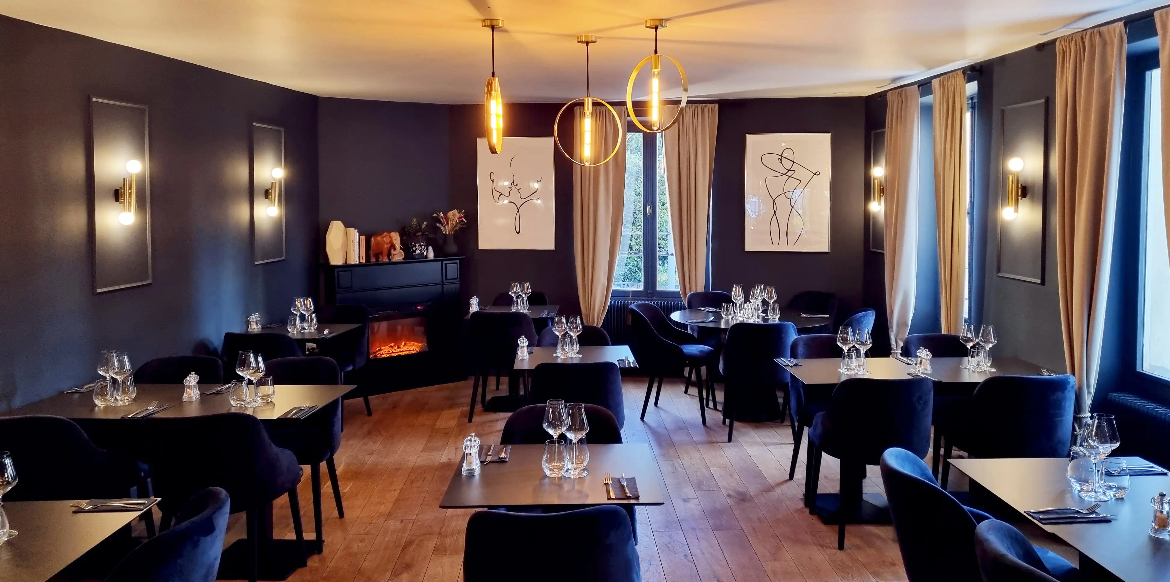 Ambiance du restaurant La Table de Meudon, restaurant bistronomique